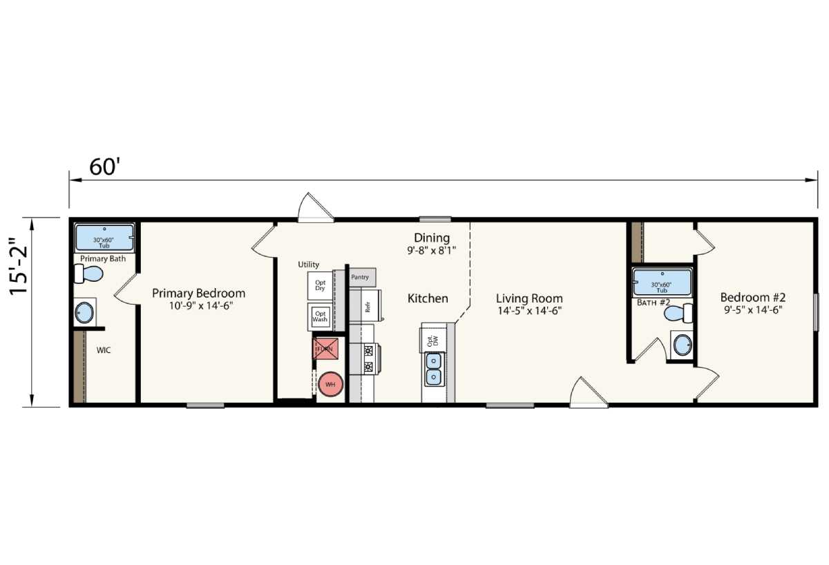 Champion Homes In Benton KY Manufactured Home Manufacturer   Spire Floor Plans SMALL %282%29 